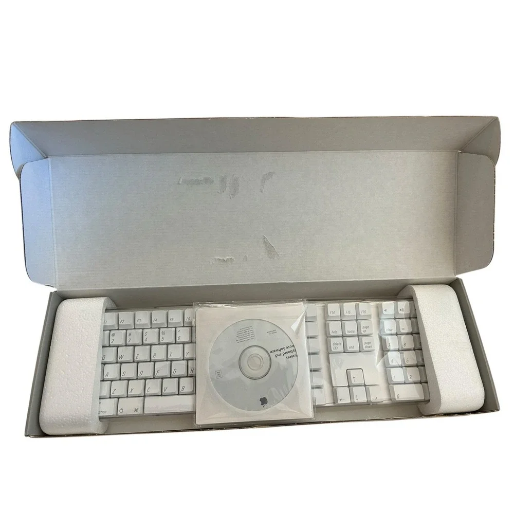 Apple Wireless Bluetooth Keyboard M9270LL/A A1016 White